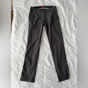 Rapha Technical Trouser Pants Men 30X32 Slim Fit Pants Gray Cycle Bike
